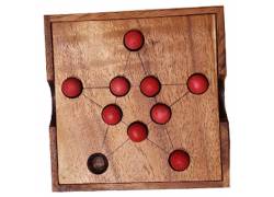Wooden Logic Puzzle Pytagore