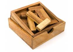 Wooden Logic Puzzle In Box 4T