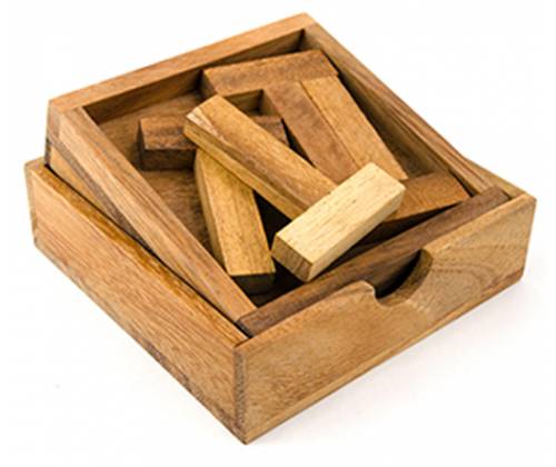 Wooden Logic Puzzle In Box 4T - Price: 11,00€