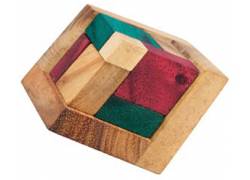 Wooden Logic Puzzle In Box Salander