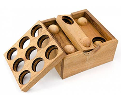 Ξύλινο Παιχνίδι Σκέψης Σε Κουτί Easy Box - Τιμή: 13,00€