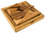 Ξύλινος Σχεδιαστικός Γρίφος Tangram 14 Κομμάτια