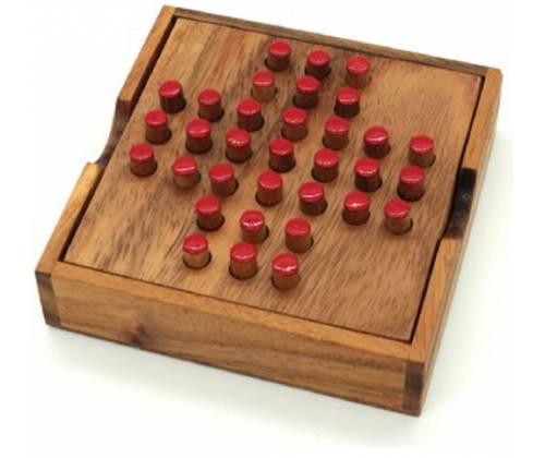 Ξύλινος Γρίφος Λογικής Solitaire Small - Τιμή: 12,00€