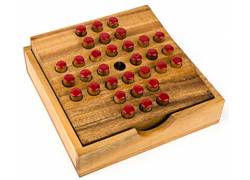 Wooden Logic Puzzle Solitaire Large
