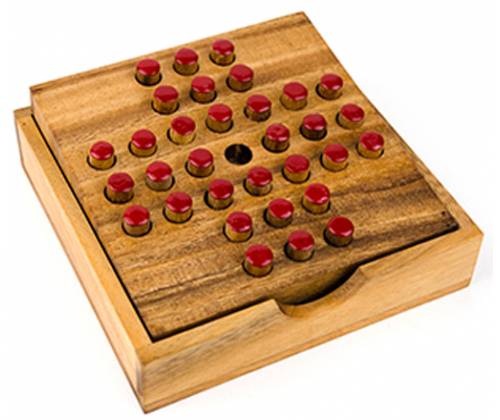 Ξύλινος Γρίφος Λογικής Solitaire Large - Τιμή: 15,00€