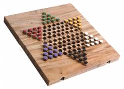 Ξύλινο Επιτραπέζιο Παιχνίδι Chinese Checkers Large