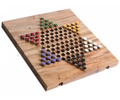 Ξύλινο Επιτραπέζιο Παιχνίδι Chinese Checkers Large - Τιμή: 30,00€