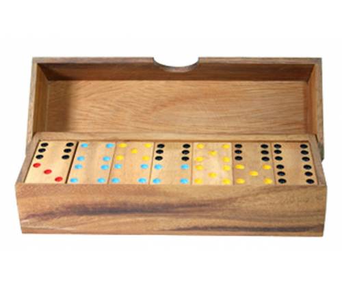 Ξύλινο Επιτραπέζιο Παιχνίδι Dominoes 6"6" - Τιμή: 20,00€