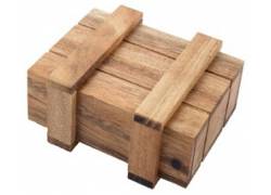 Wooden Logic Puzzle In Box Secret Box Small