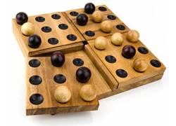 Ξύλινο Επιτραπέζιο Παιχνίδι 4 Part Pentagon