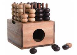 Ξύλινο Επιτραπέζιο Παιχνίδι Bingo Score 4 3D