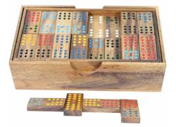 Ξύλινο Επιτραπέζιο Παιχνίδι Dominoes 12"