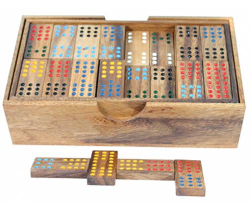 Ξύλινο Επιτραπέζιο Παιχνίδι Dominoes 12" - Τιμή: 45,00€