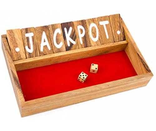 Wooden Board Game Shut The Box - Price: €18.00