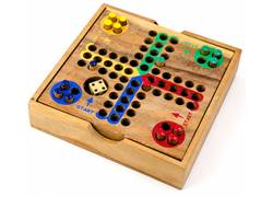 Ξύλινο Επιτραπέζιο Παιχνίδι Ludo