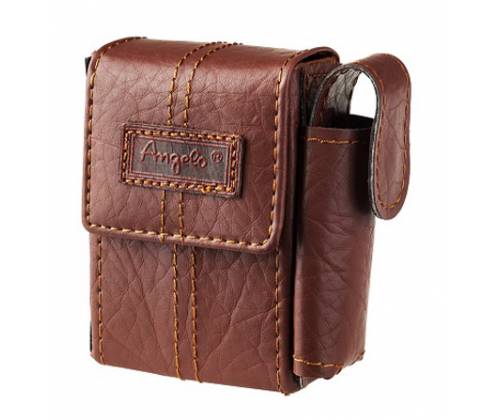 Θήκη για Πακέτο Τσιγάρα με ραφές Ανοικτό Καφέ - 803360 - Τιμή: 9,50€