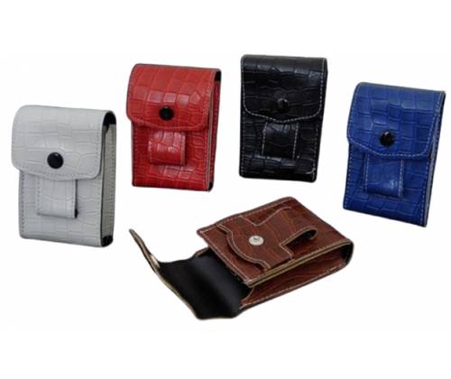 Θήκη για Πακέτο Τσιγάρα Τεχνόδερμα Crocodile - Διάφορα Χρώματα - Τιμή: 4,70€
