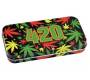 Metal Cigarette case V-Syndicase Tin Box - 420 Rasta -  Price: 3,90€