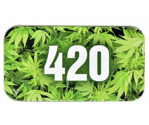 Μεταλλική Ταμπακιέρα V-Syndicase Tin Box - 420 Green - Τιμή: 3,90€