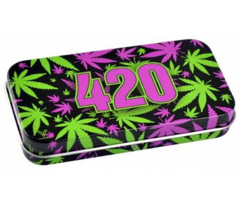 Μεταλλική Ταμπακιέρα V-Syndicase Tin Box - 420 Retro - Τιμή: 3,90€