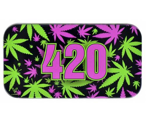 Μεταλλική Ταμπακιέρα V-Syndicase Tin Box - 420 Retro - Τιμή: 3,90€