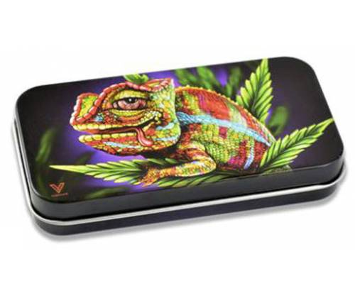 Μεταλλική Ταμπακιέρα V-Syndicase Tin Box - Chameleon - Τιμή: 3,90€