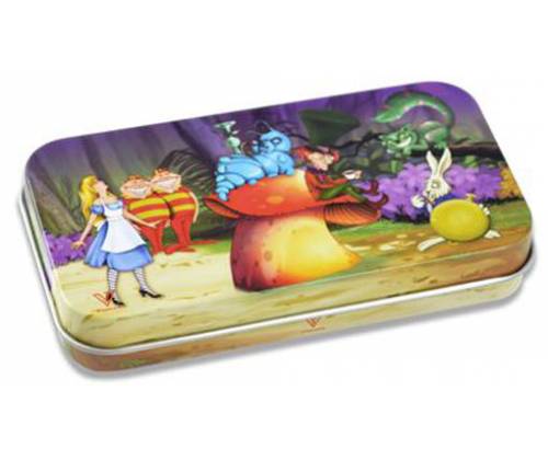 Μεταλλική Ταμπακιέρα V-Syndicase Tin Box - Alice Mushroom - Τιμή: 3,90€