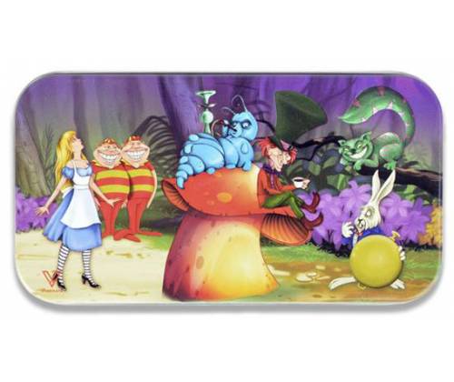 Μεταλλική Ταμπακιέρα V-Syndicase Tin Box - Alice Mushroom - Τιμή: 3,90€