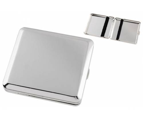 Angelo Ταμπακιέρα Μεταλλική Chrome Satin. - Τιμή: 3,90€