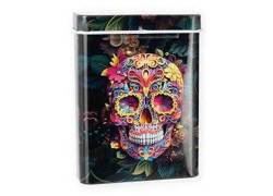 Μεταλλική Θήκη Τσιγάρων - Skull Design #1