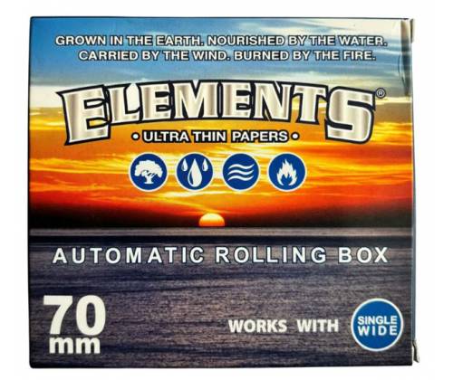 Element Automatic Roll Box Ταμπακιέρα Blue - 70mm - Τιμή: 4,30€