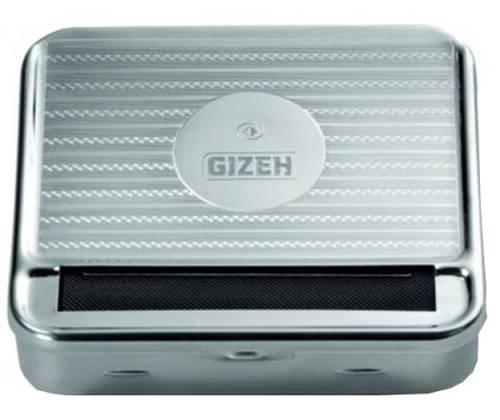 Gizeh Automatic Roll Box Ταμπακιέρα Ασημί - 70mm - Τιμή: 10,50€