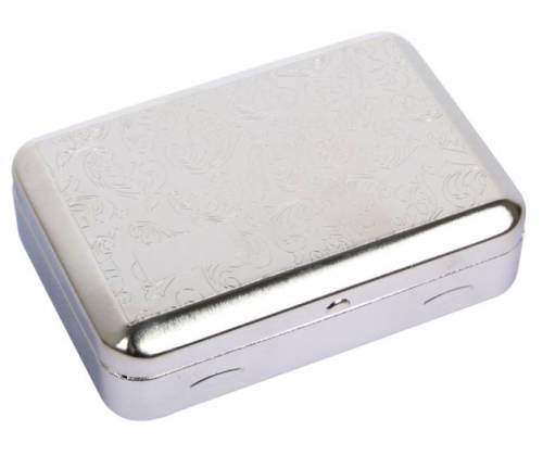 Μεταλλική Ταμπακιέρα Chrom Muster - Τιμή: 5,40€