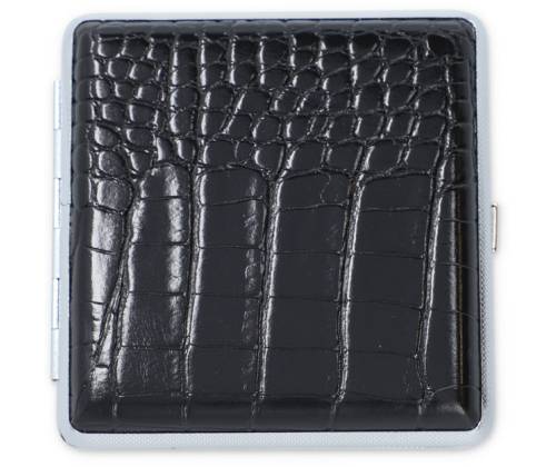 Gentelo Cigarette Case Black Snake Skin -  Price: 3,90€
