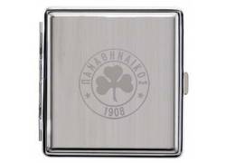 Μεταλλική Ταμπακιέρα με Ανεξίτηλη Χάραξη ΠΑΟ