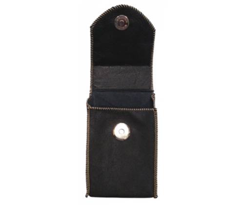 Χειροποίητη Δερμάτινη Θήκη για Πακέτο Τσιγάρων Μαύρη - - Τιμή: 9,90€