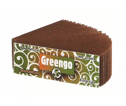Greengo Unbleached Τζιβάνα - Aκατέργαστη 50τεμ. - Τιμή: 20,00€