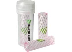 Γυάλινη Τζιβάνα 8mm με Στρογγυλό Επιστόμιο - 9 Holes Pink