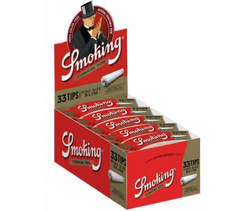 Smoking Τζιβάνα Gold KS Slim - Κωνική - Τιμή: 0,90€