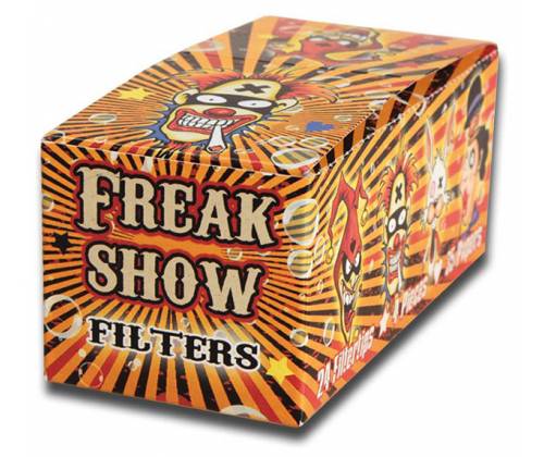 Freak Show Filter Tips Τζιβάνα - Φαρδιά 1τεμ. - Τιμή: 0,75€