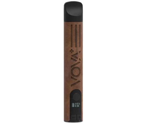 Vova Dab Pen PLUS - Vaporizer 1000mAh - Brown Leather (for Herbs) - Price: 39,00€