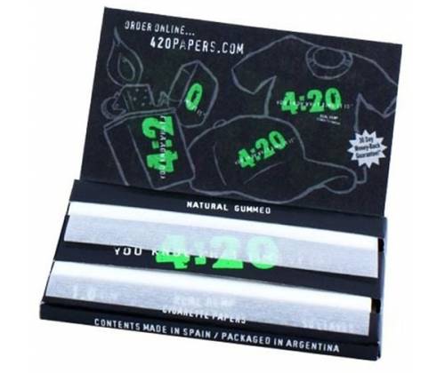 4:20 Χαρτάκια - Hemp - Τιμή: 0,45€