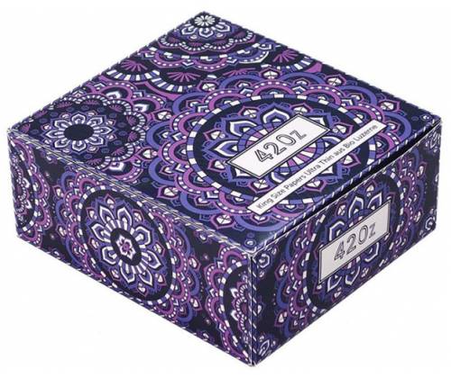 420z Χαρτάκια Grape Sparkle - King Size Slim 33φ. -  Price: 1,10€