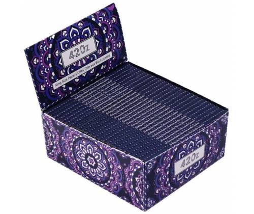 420z Χαρτάκια Grape Sparkle - King Size Slim 33φ. -  Price: 1,10€