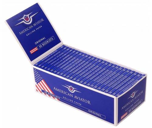 American Aviator Χαρτάκια 50φ. - Τιμή: 0,35€