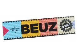 Beuz Χαρτάκια King Size Slim με Τζιβάνα 32φ.