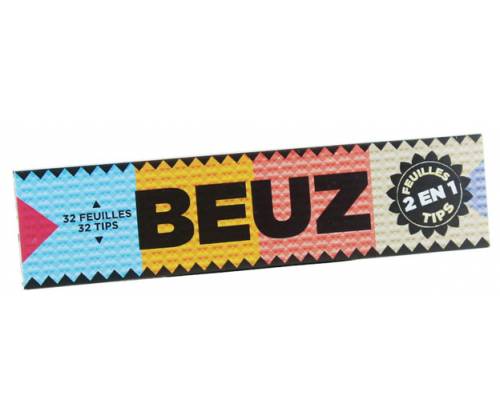 Beuz Χαρτάκια King Size Slim με Τζιβάνα 32φ. - Τιμή: 1,40€