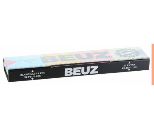 Beuz Χαρτάκια King Size Slim με Τζιβάνα 32φ. - Τιμή: 1,40€