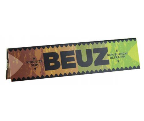 Beuz Χαρτάκια King Size Slim Unbleached Ακατέργαστο 32φ. - Τιμή: 0,60€