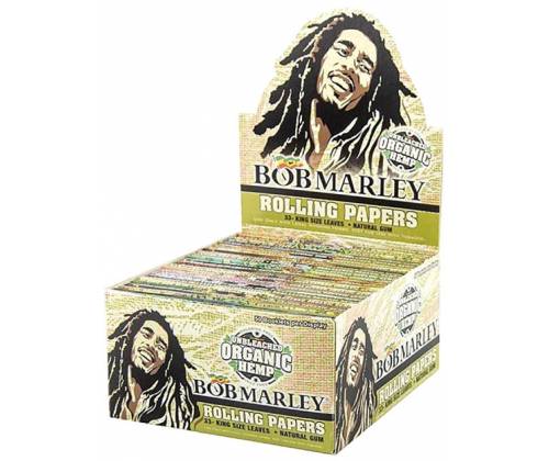 Bob MarLey Χαρτάκια Organic Hemp - King Size - Τιμή: 0,80€